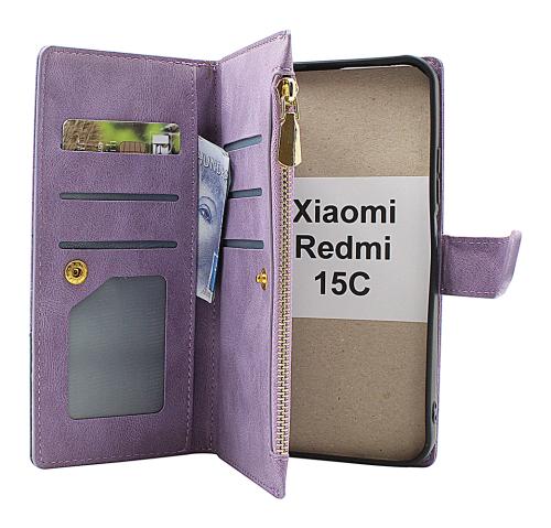 billigamobilskydd.seXL Xiaomi Redmi 15C Luxury Wallet Case