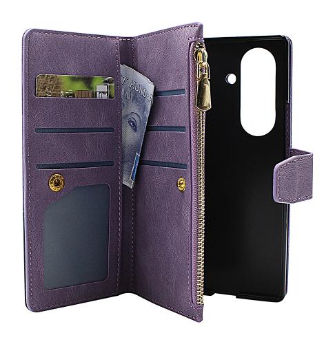 billigamobilskydd.seXL Samsung Galaxy Z Fold7 Luxury Wallet Case