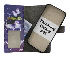 CoverinSkimblocker Samsung Galaxy A26 Magnet Phone Wallet Design