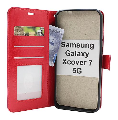 billigamobilskydd.seCrazy Horse Wallet Samsung Galaxy Xcover7 5G (SM-G556B)