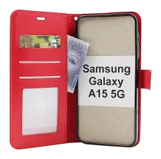 CoverinCrazy Horse Wallet Samsung Galaxy A15 5G