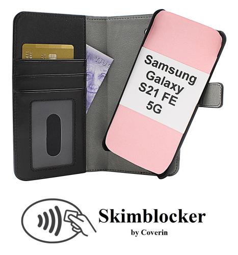 CoverinSkimblocker Magnet Wallet Samsung Galaxy S21 FE 5G