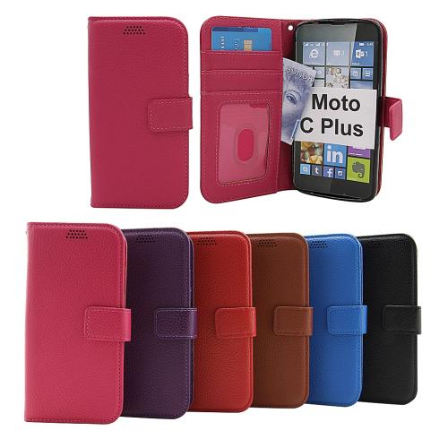 billigamobilskydd.seNew Standcase Wallet Moto C Plus (XT1723)