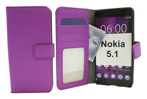 CoverinSkimblocker Magnet Wallet Nokia 5.1