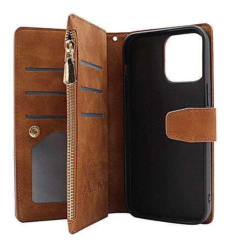 billigamobilskydd.seXL Standcase Luxury Wallet iPhone 14 Pro Max (6.7)