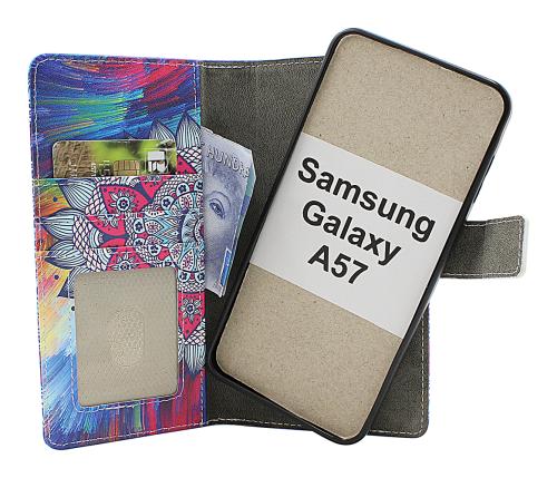 CoverinSkimblocker Samsung Galaxy A57 5G Magnet Phone Wallet Design