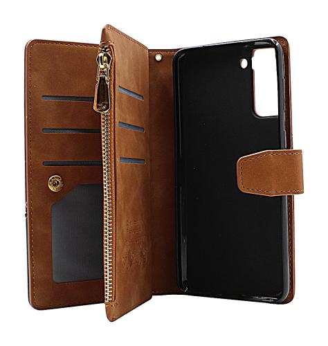 billigamobilskydd.seXL Standcase Luxury Wallet Samsung Galaxy S21 Plus 5G (SM-G996B)