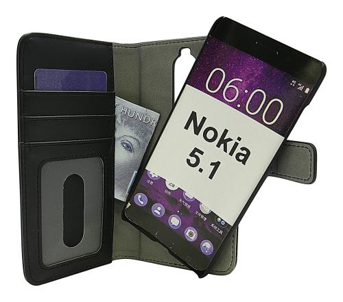 CoverinSkimblocker Magnet Wallet Nokia 5.1