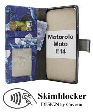 CoverinSkimblocker Motorola Moto E14 Phone Wallet Design