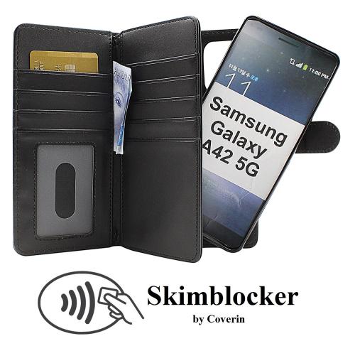 CoverinSkimblocker XL Magnet Wallet Samsung Galaxy A42 5G