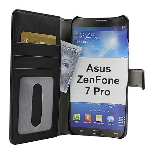 CoverinSkimblocker Magnet Wallet Asus ZenFone 7 Pro (ZS671KS)