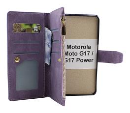 CoverinXL Motorola Moto G17 / G17 Power Luxury Wallet Case