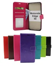 billigamobilskydd.seCrazy Horse Motorola Edge 50 Phone Wallet