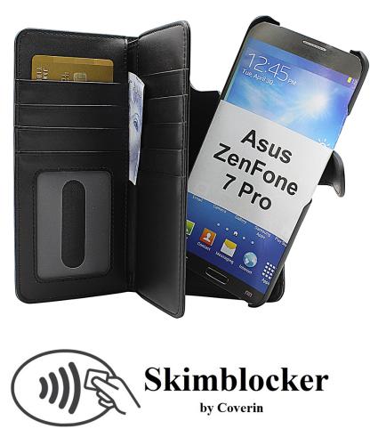 CoverinSkimblocker XL Magnet Wallet Asus ZenFone 7 Pro (ZS671KS)