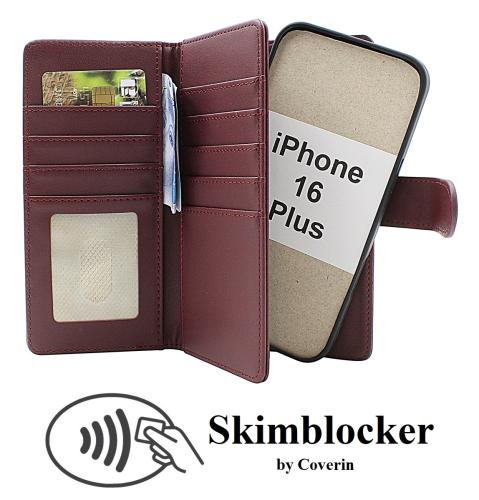 CoverinSkimblocker iPhone 16 Plus XL Magnet Phone Wallet