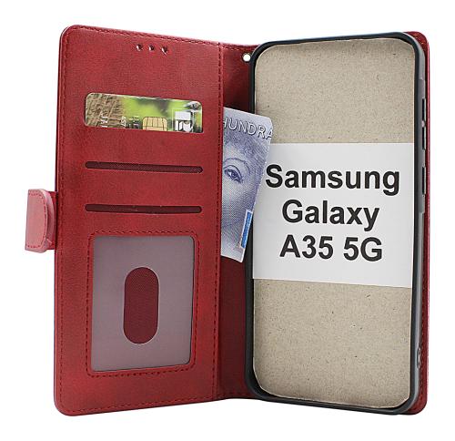 billigamobilskydd.seZipper Standcase Wallet Samsung Galaxy A35 5G