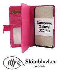 CoverinSkimblocker XL Wallet Samsung Galaxy S22 5G