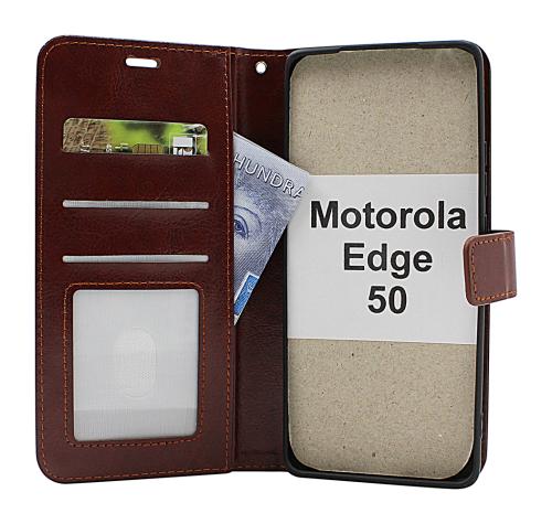 billigamobilskydd.seCrazy Horse Motorola Edge 50 Phone Wallet