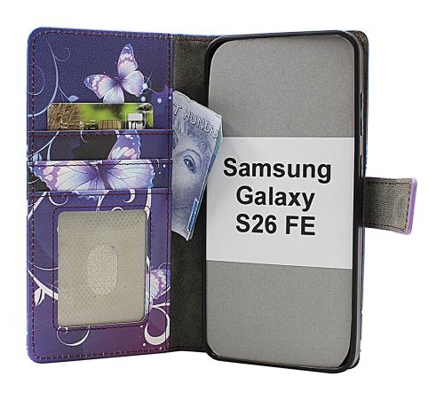 CoverinSkimblocker Samsung Galaxy S26 FE Magnet Phone Wallet Design
