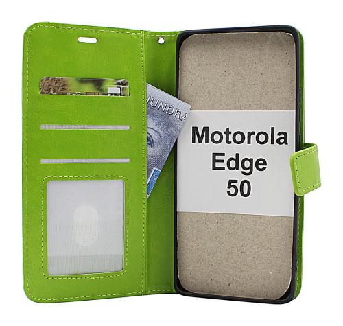 billigamobilskydd.seCrazy Horse Motorola Edge 50 Phone Wallet