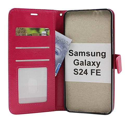 billigamobilskydd.seCrazy Horse Samsung Galaxy S24 FE Phone Wallet