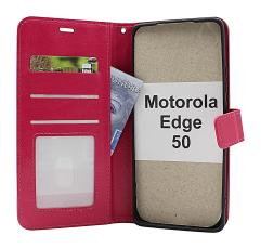 billigamobilskydd.seCrazy Horse Motorola Edge 50 Phone Wallet