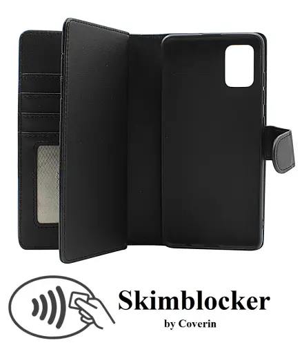 CoverinSkimblocker Samsung Galaxy A51 (A515F/DS) XL Phone Wallet