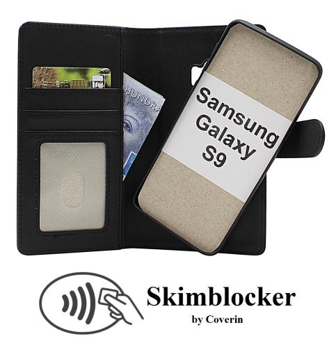 CoverinSkimblocker Samsung Galaxy S9 Magnet Phone Wallet