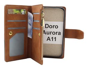 billigamobilskydd.seXL Doro Aurora A11 Luxury Wallet Case