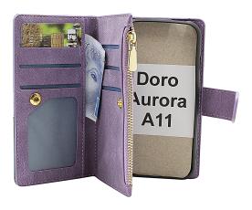 billigamobilskydd.seXL Doro Aurora A11 Luxury Wallet Case