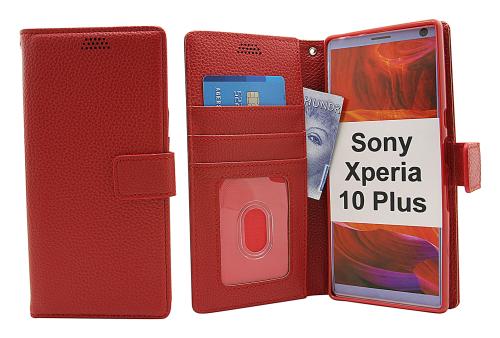 CoverinNew Standcase Wallet Sony Xperia 10 Plus