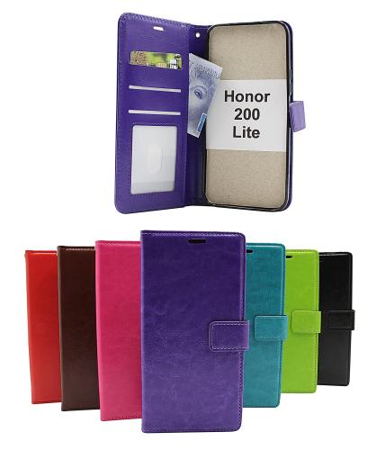 billigamobilskydd.seCrazy Horse Honor 200 Lite 5G Phone Wallet