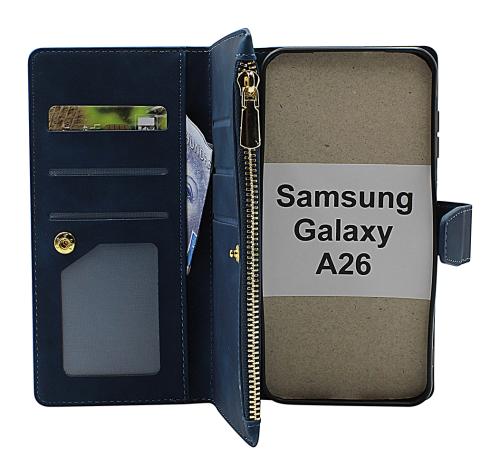 billigamobilskydd.seXL Samsung Galaxy A26 Luxury Phone Wallet