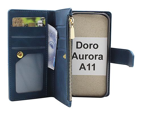 billigamobilskydd.seXL Doro Aurora A11 Luxury Wallet Case