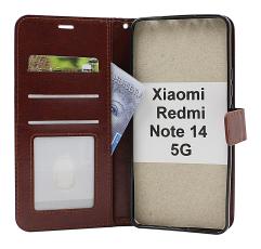 billigamobilskydd.seCrazy Horse Xiaomi Redmi Note 14 5G Phone Wallet