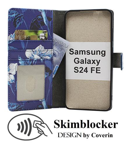 CoverinSkimblocker Samsung Galaxy S24 FE Phone Wallet Design