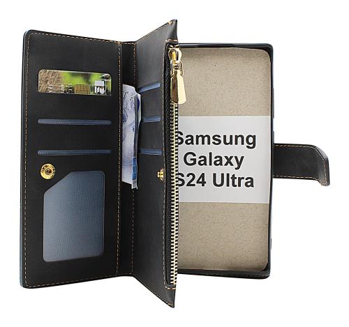 billigamobilskydd.seXL Standcase Luxury Wallet Samsung Galaxy S24 Ultra 5G (SM-S928B/DS)