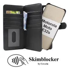 CoverinSkimblocker XL Magnet Wallet Motorola Moto E32s