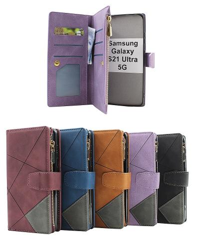 billigamobilskydd.seXL Standcase Luxury Wallet Samsung Galaxy S21 Ultra 5G (SM-G998B)