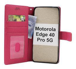 CoverinNew Standcase Wallet Motorola Edge 40 Pro 5G