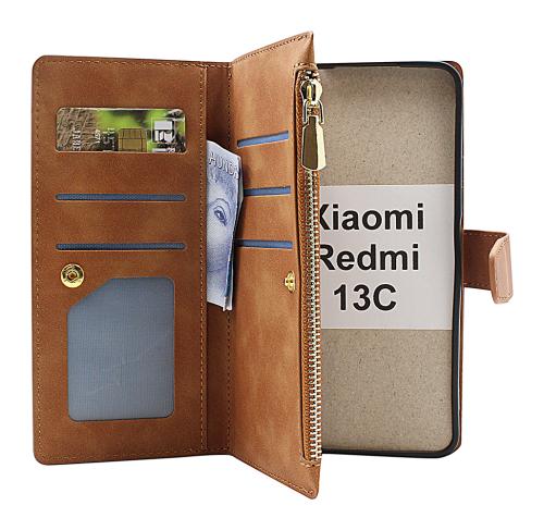 billigamobilskydd.seXL Standcase Luxury Wallet Xiaomi Redmi 13C