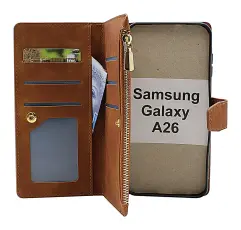 billigamobilskydd.seXL Samsung Galaxy A26 Luxury Phone Wallet