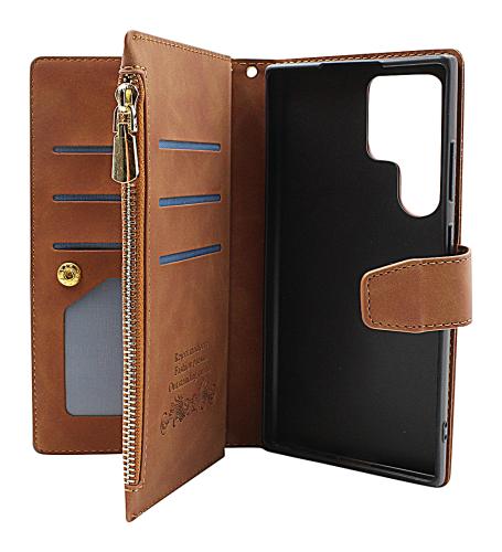billigamobilskydd.seXL Standcase Luxury Wallet Samsung Galaxy S24 Ultra 5G (SM-S928B/DS)