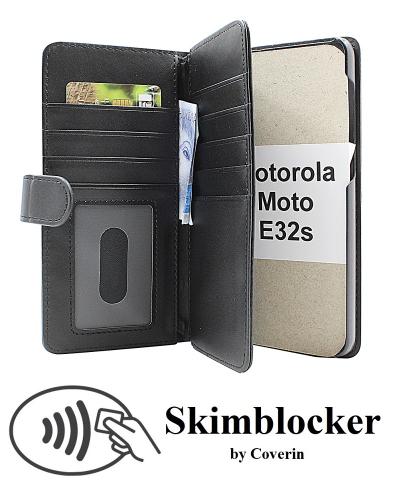 CoverinSkimblocker XL Wallet Motorola Moto E32s