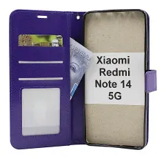 billigamobilskydd.seCrazy Horse Xiaomi Redmi Note 14 5G Phone Wallet