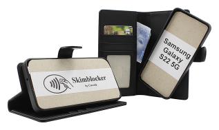 CoverinSkimblocker Samsung Galaxy S22 5G Magnet Phone Wallet