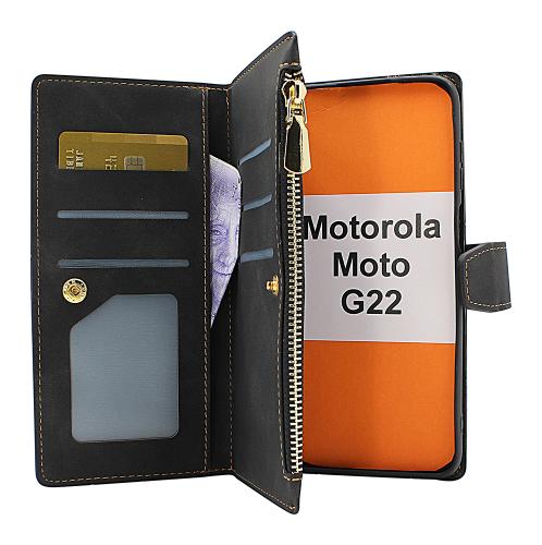 billigamobilskydd.seXL Standcase Luxury Wallet Motorola Moto G22