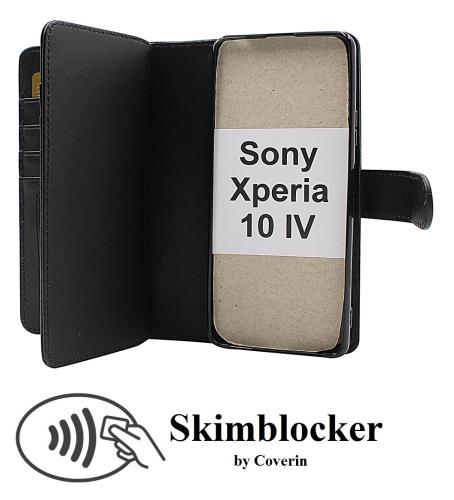 CoverinSkimblocker XL Magnet Wallet Sony Xperia 10 IV 5G (XQ-CC54)