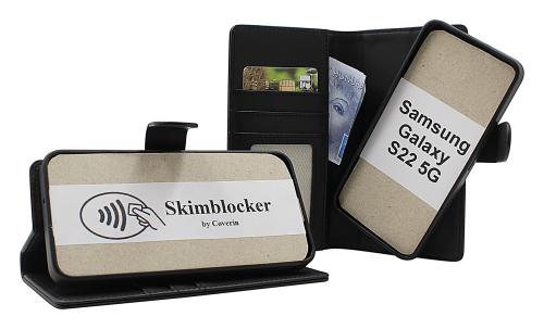 CoverinSkimblocker Samsung Galaxy S22 5G Magnet Phone Wallet