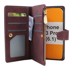 billigamobilskydd.seXL Standcase Luxury Wallet iPhone 13 Pro